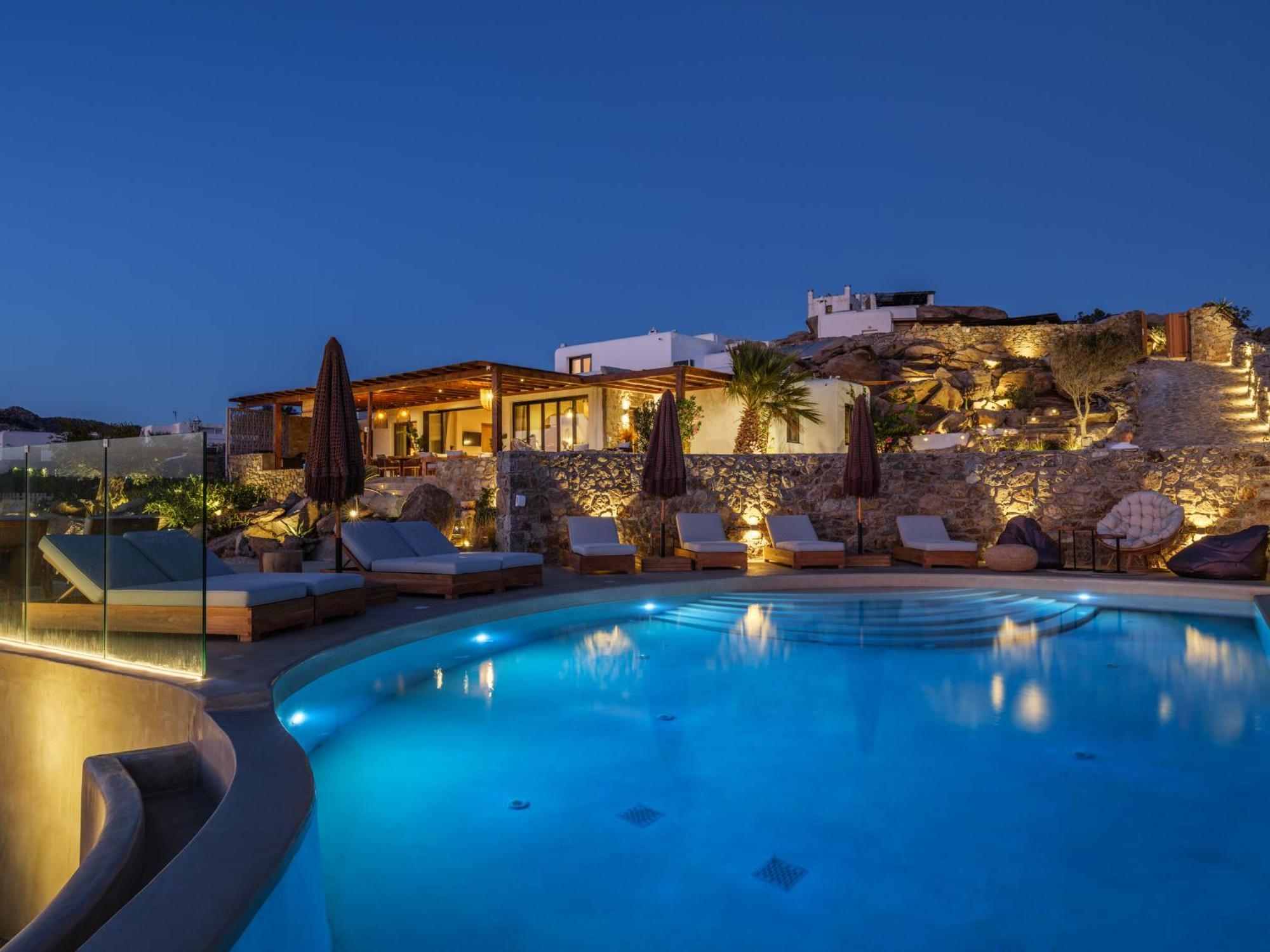 Mykonos Villa Scorpios Mykonos Town Exterior photo